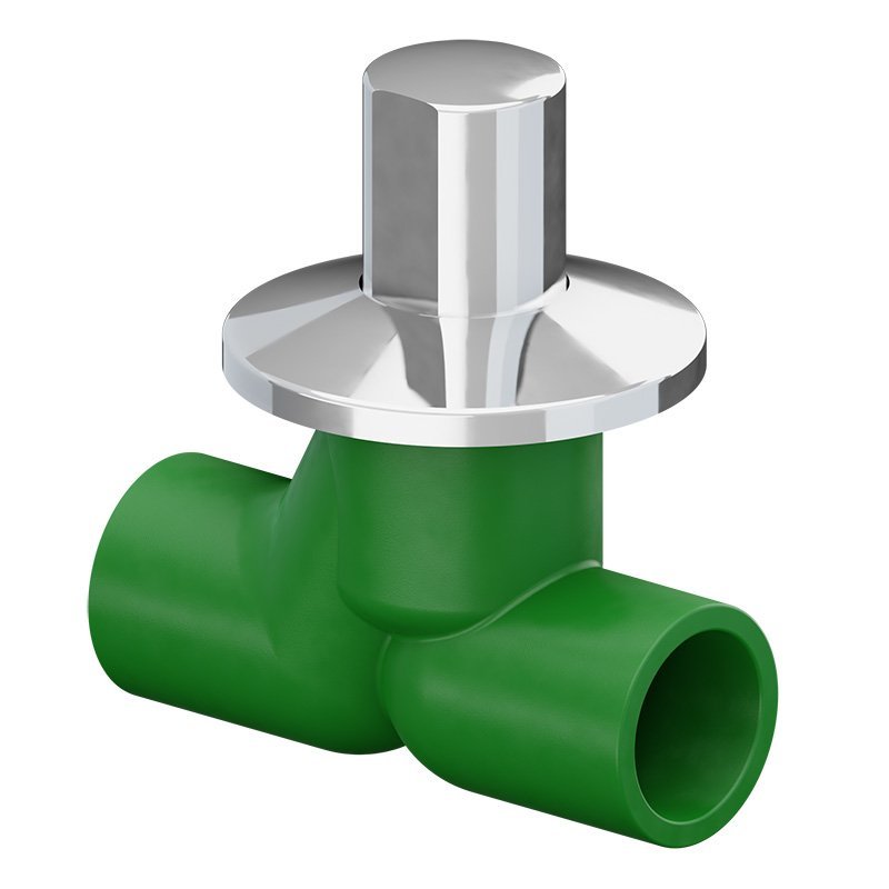 TF-LLAVE DE PASO PLENO FUSION 20 MM PLST TIGRE